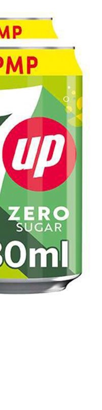 7UP Zero Sugar Free Lemon & Lime Can 330ml