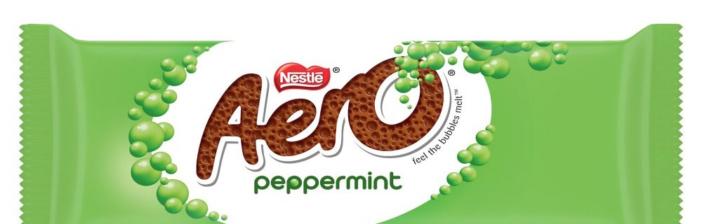 Aero Bubbly Peppermint Chocolate Bar 36g