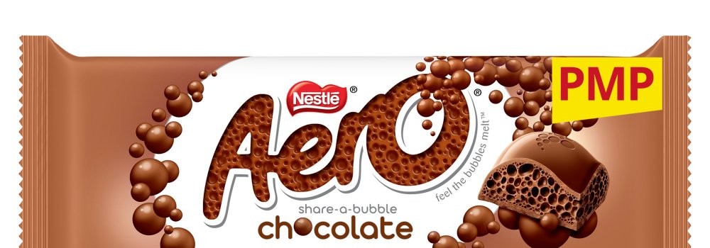 Aero Milk Chocolate Sharing Bar 90g