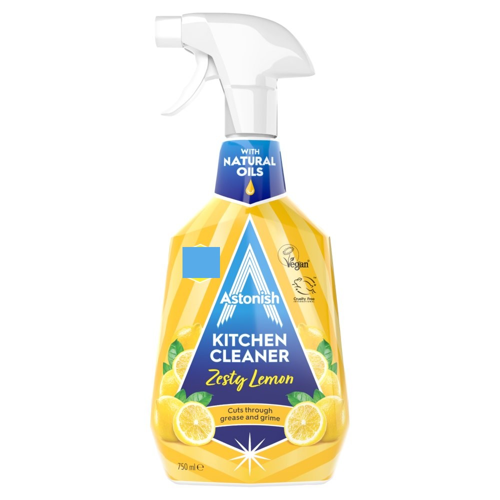Astonish Kitchen Cleaner Zesty Lemon 6 x 750ml