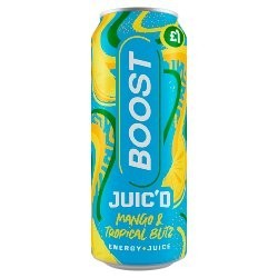 Boost Energy Mango & Tropical 500ml