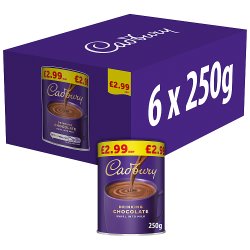 Cadbury Drinking Hot Chocolate 250g