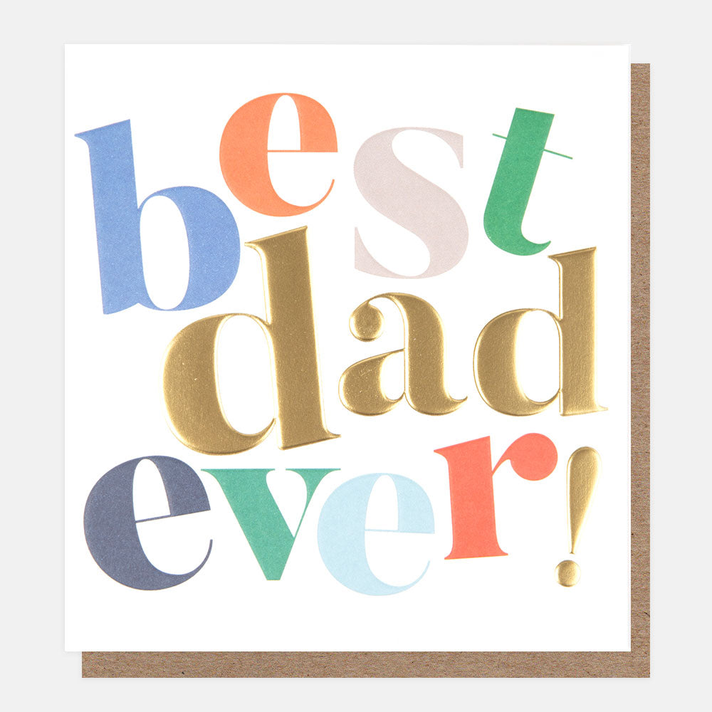 Best Dad Father's Day Card