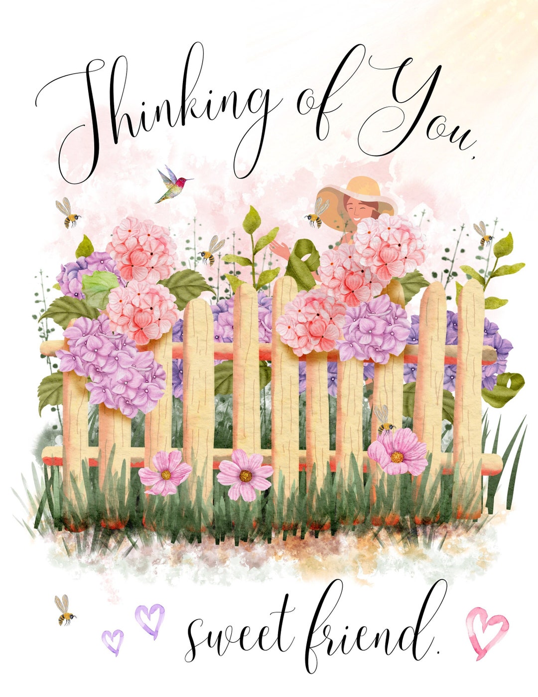 Friendship Thinking of You Card