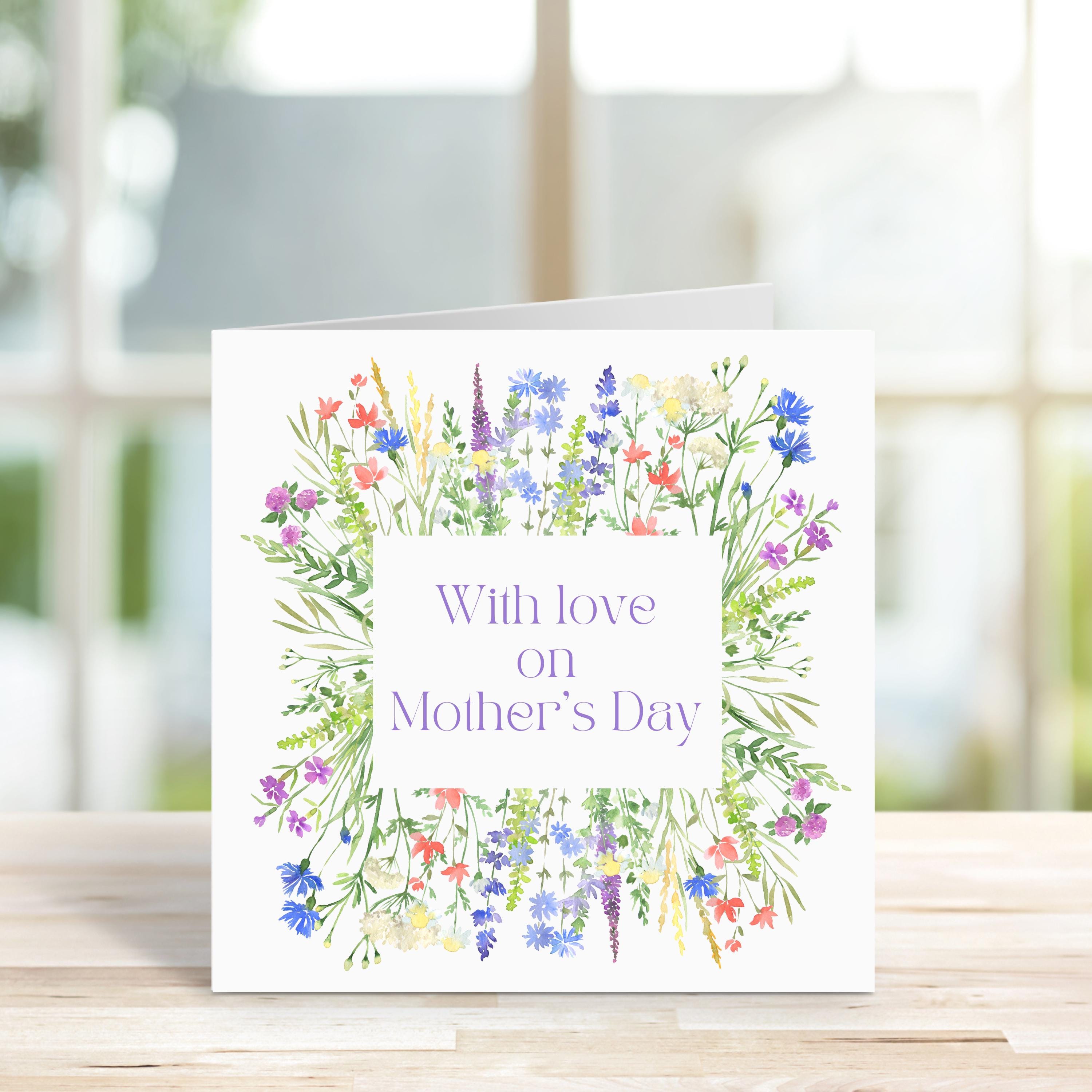 Mother's Day Floral Card