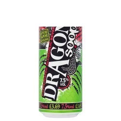Dragon Soop Strawberry & Lime Caffeinated Alcoholic Beverage 500ml