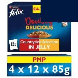 Felix As Good As It Looks Doubly Delicious Cat Food 12 x 85g