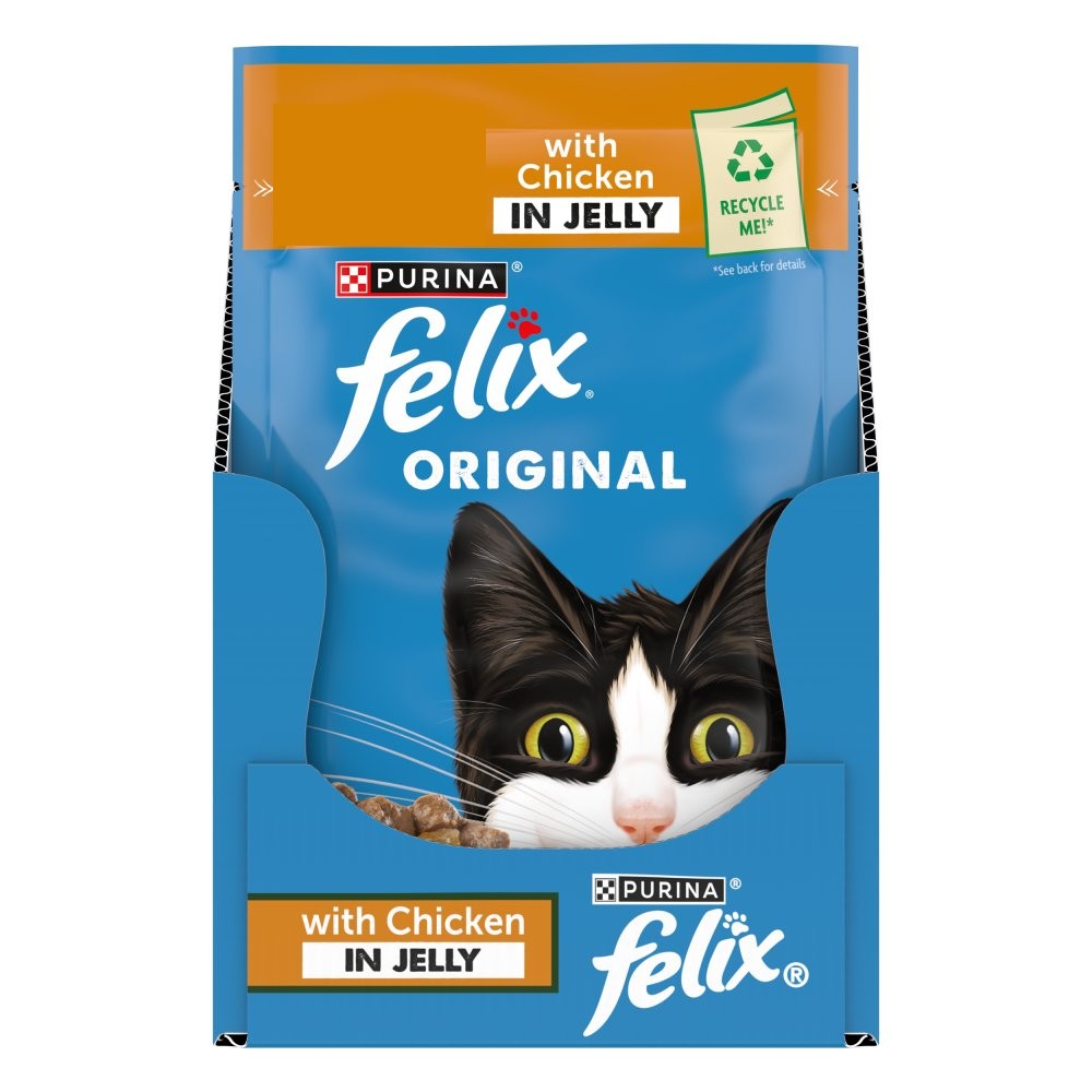 FELIX Original Chicken in Jelly Wet Cat Food 85g