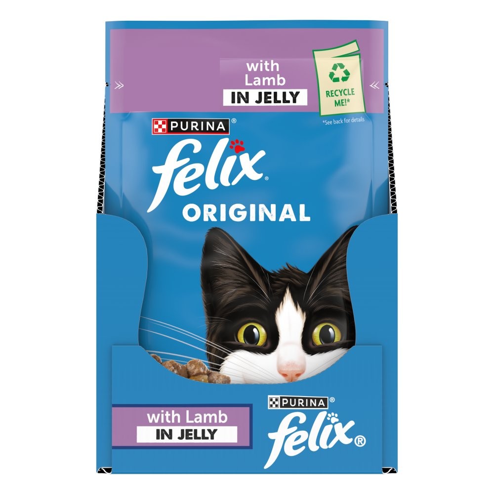Felix Original Lamb in Jelly Wet Cat Food 85g