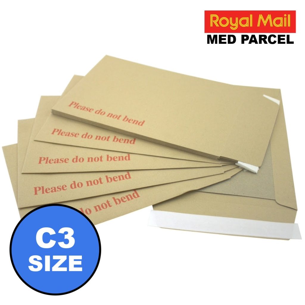 Half Board Envelope Barcoded A3/C3 324 x 457mm