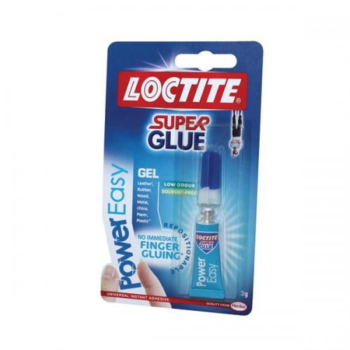 Loctite Super Glue Repositionable Gel 3g Tube Hanging