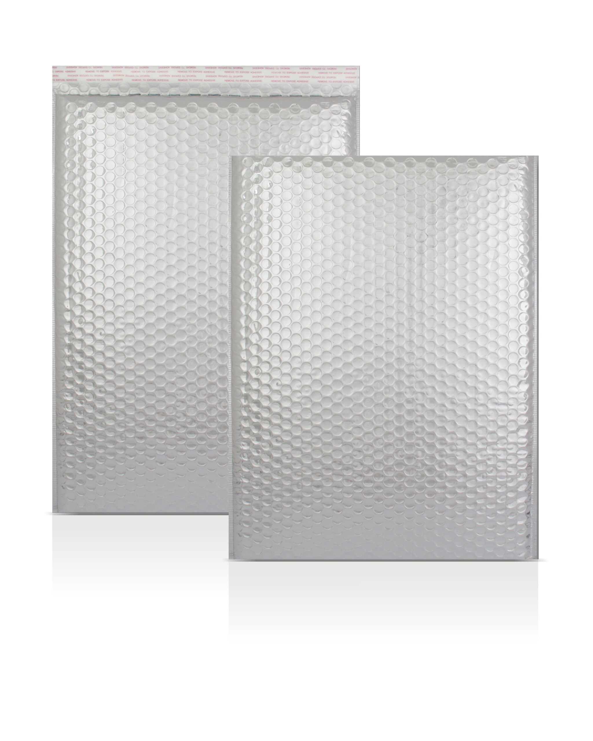 Metallic Gloss Bubble Env Silver J/6 450 x 320mm