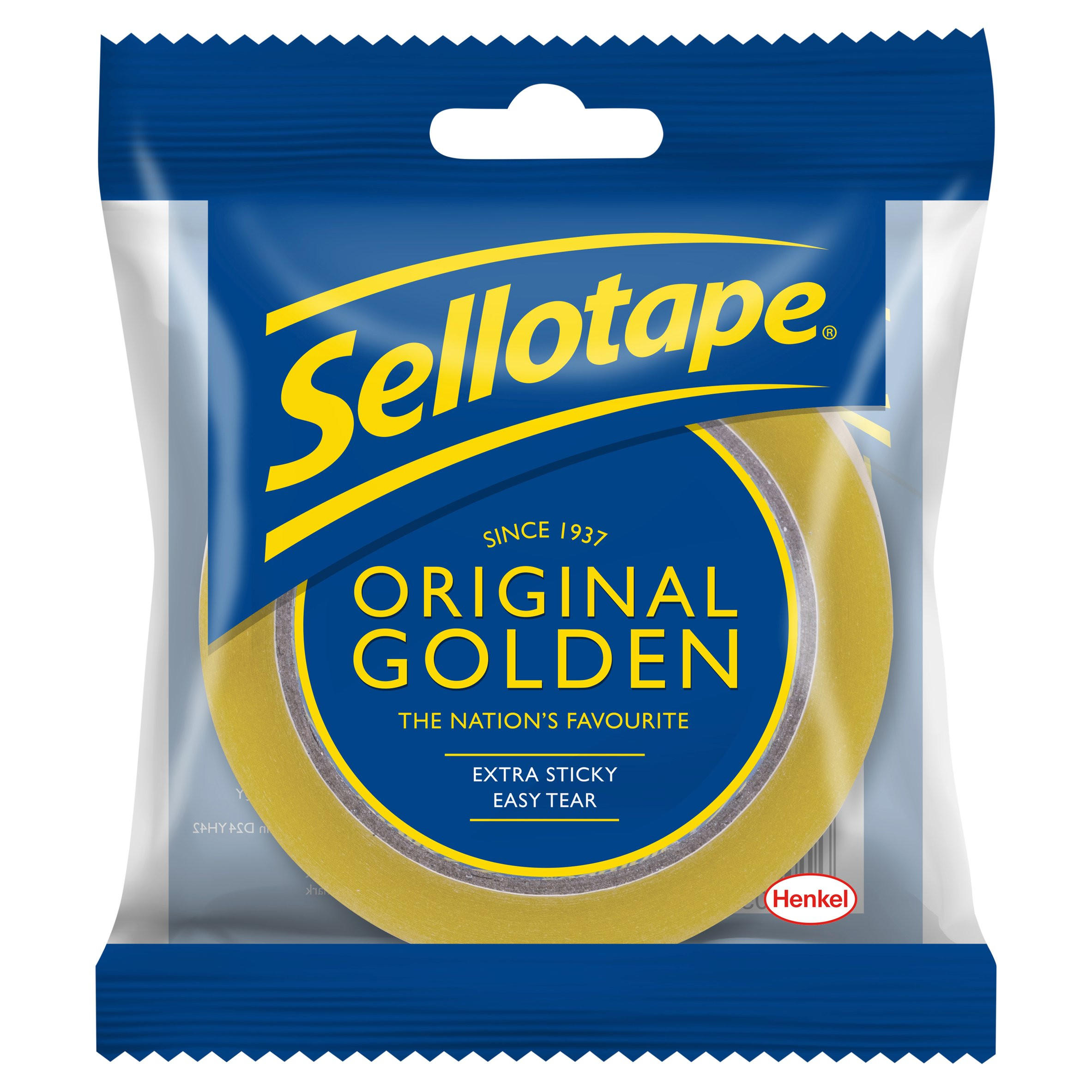 Sellotape Original Golden 24mm x 50m Hanging