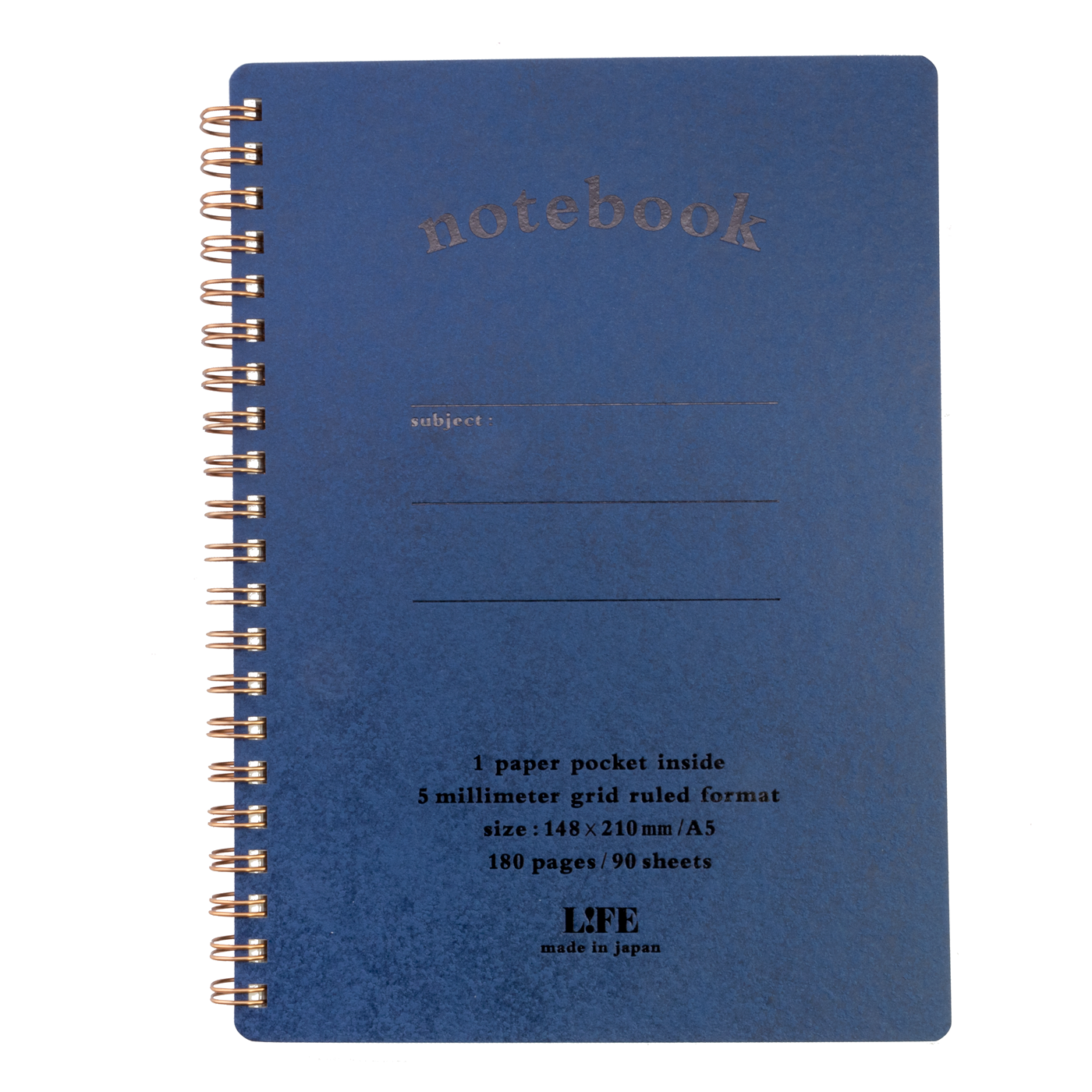 U. A5 Spiral Note Pad
