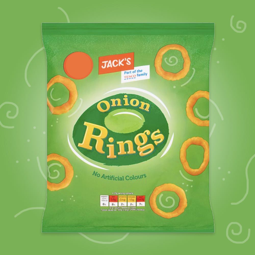 Jack's Onion Rings 60g