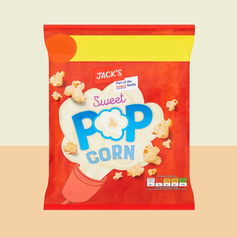 Jack's Sweet Popcorn 50g