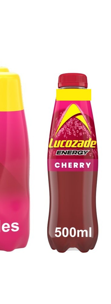 Lucozade Energy Drink Cherry 500ml