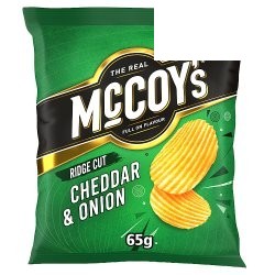 McCoy's Cheddar & Onion 70g