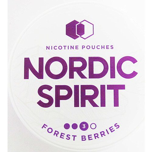 Nordic Spirit Forest Berries Strong Nicotine Pouches 9mg