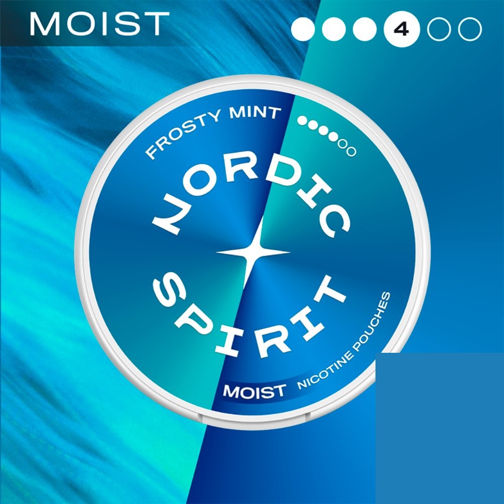 Nordic Spirit Frosty Mint X-Strong Nicotine Pouches 11mg