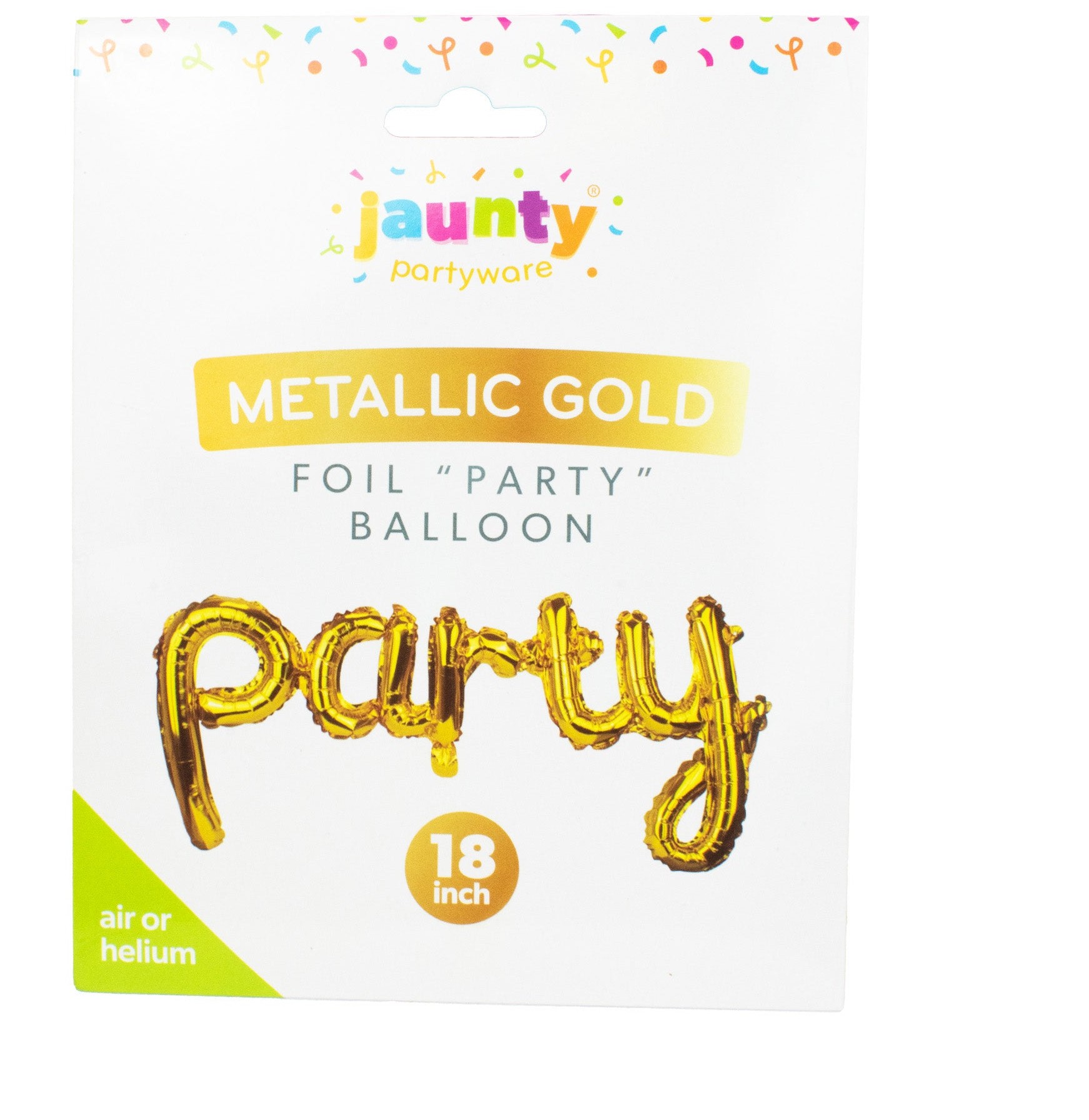 Jaunty 18" Foil Party Balloon