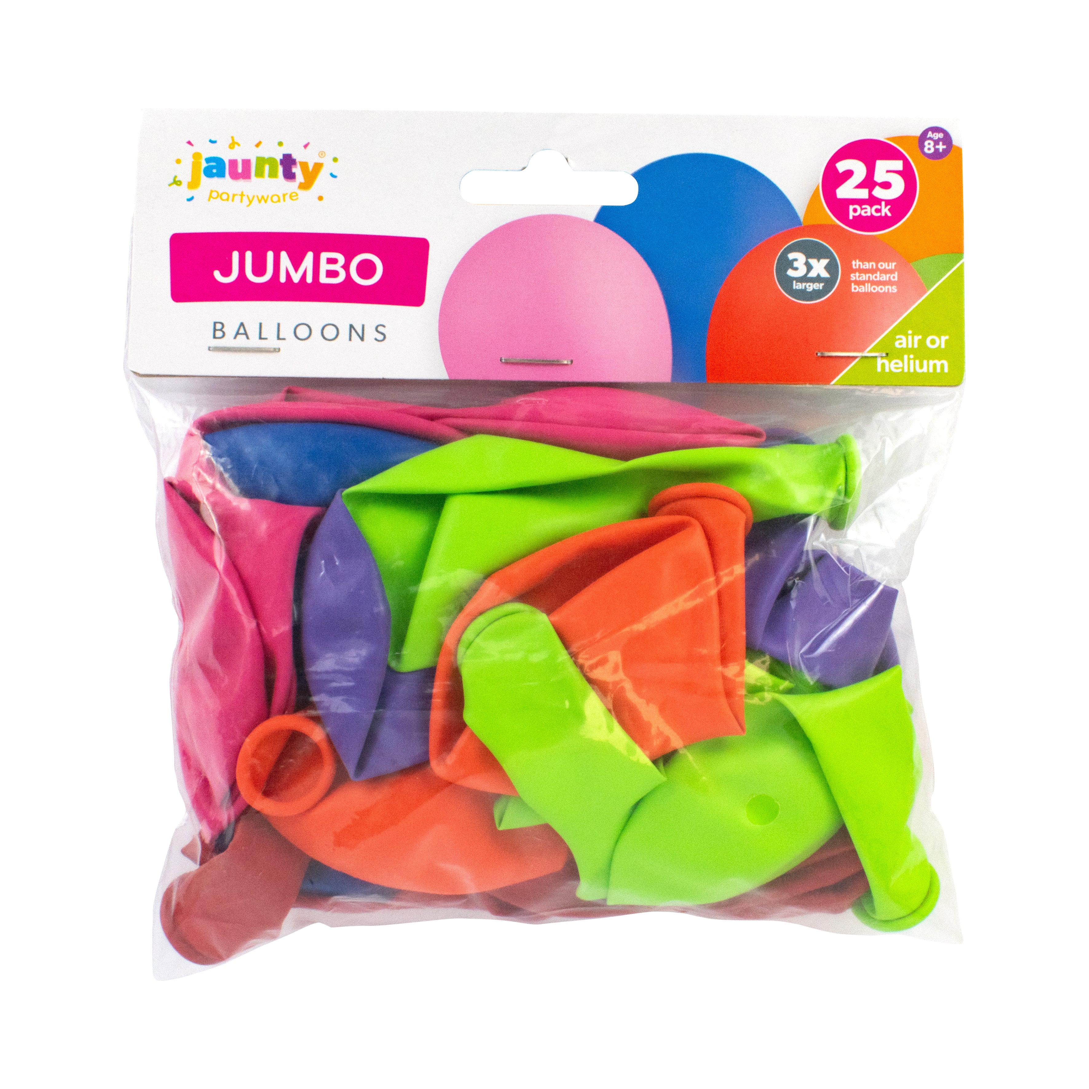 Jaunty Assorted Balloons 30pk