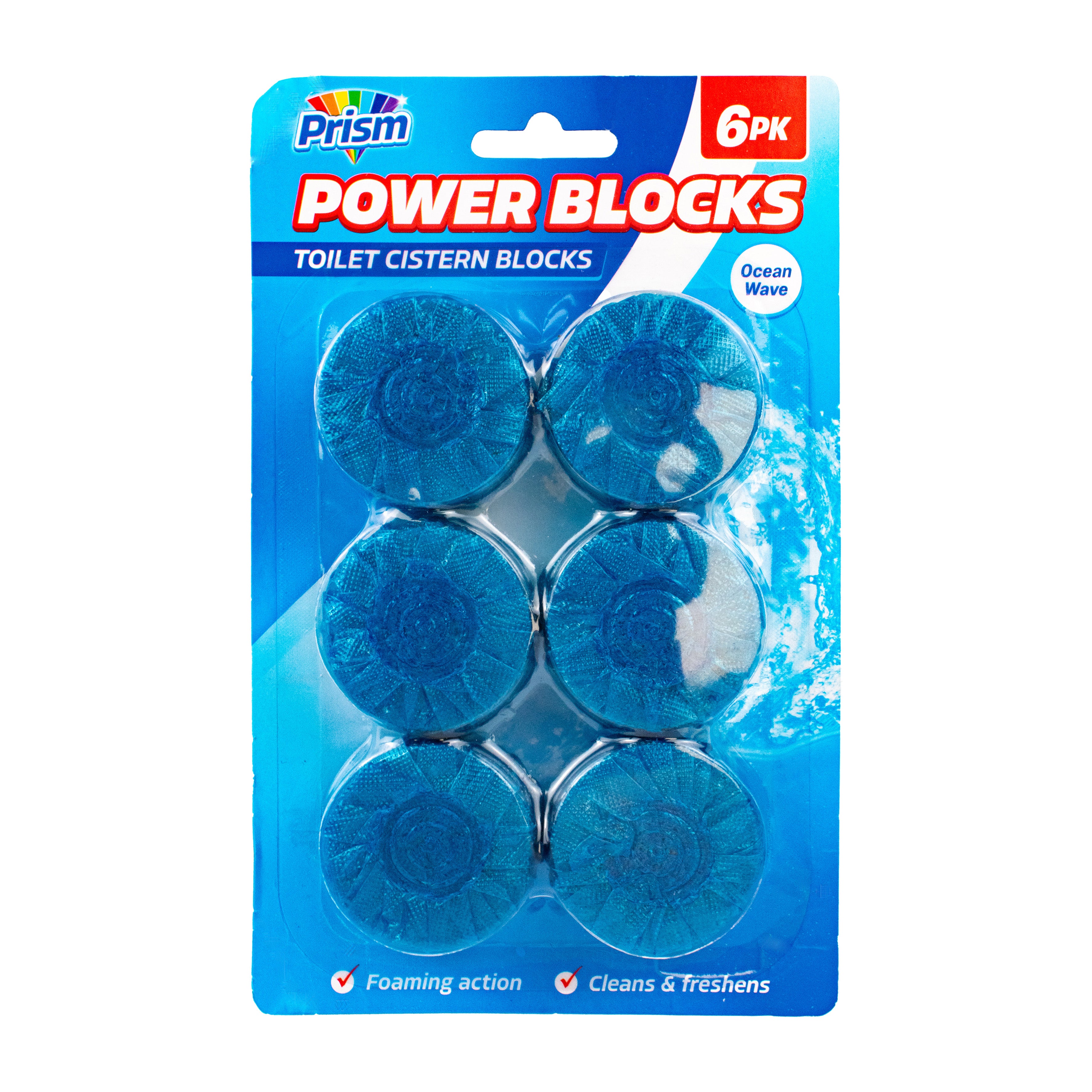 Ocean Fragranced Toilet Blocks 6 x 50g