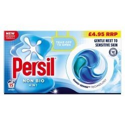 Persil Non Bio Washing Capsules 15 Wash