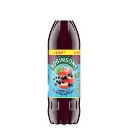 Robinsons Apple & Blackcurrant No Added Sugar Squash 725ml
