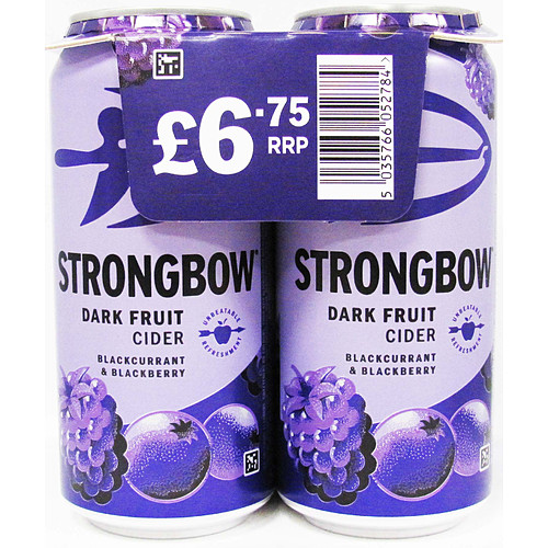 Strongbow Dark Fruit Cider 4 x 440ml